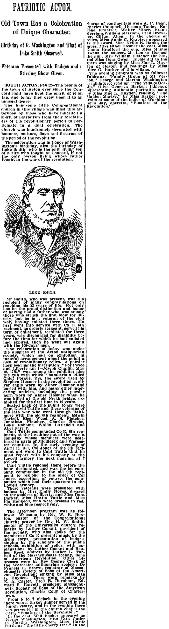 Boston Globe, Feb. 23, 1895